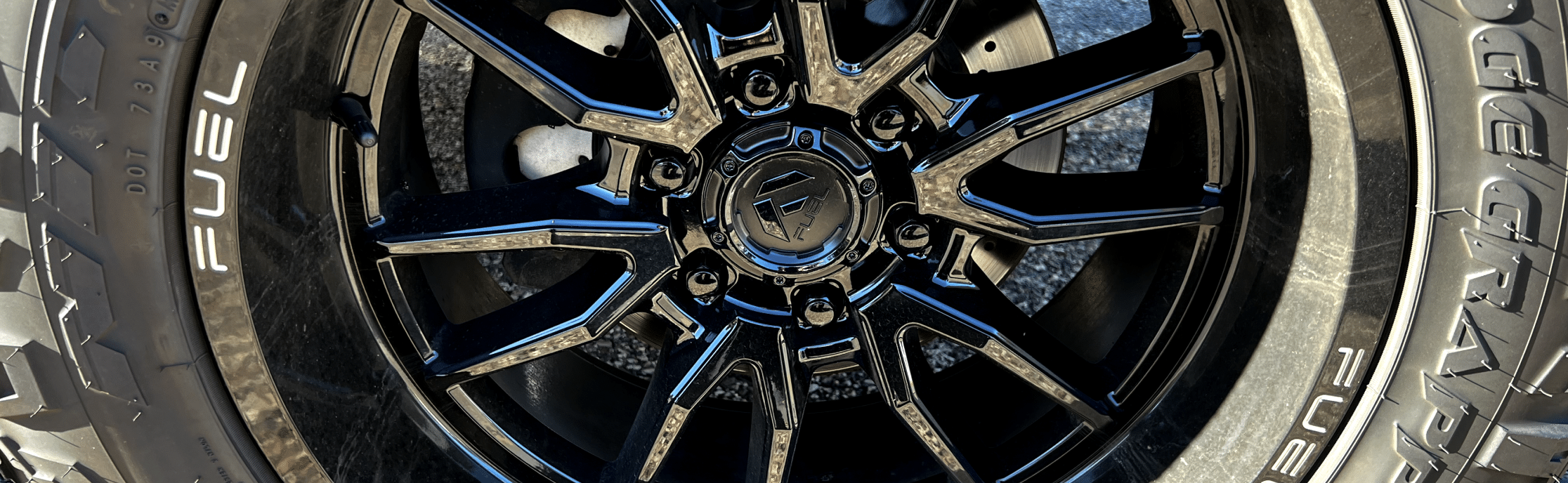 Valley City Automotive in Eau Claire, WI. Close up image of a wheel